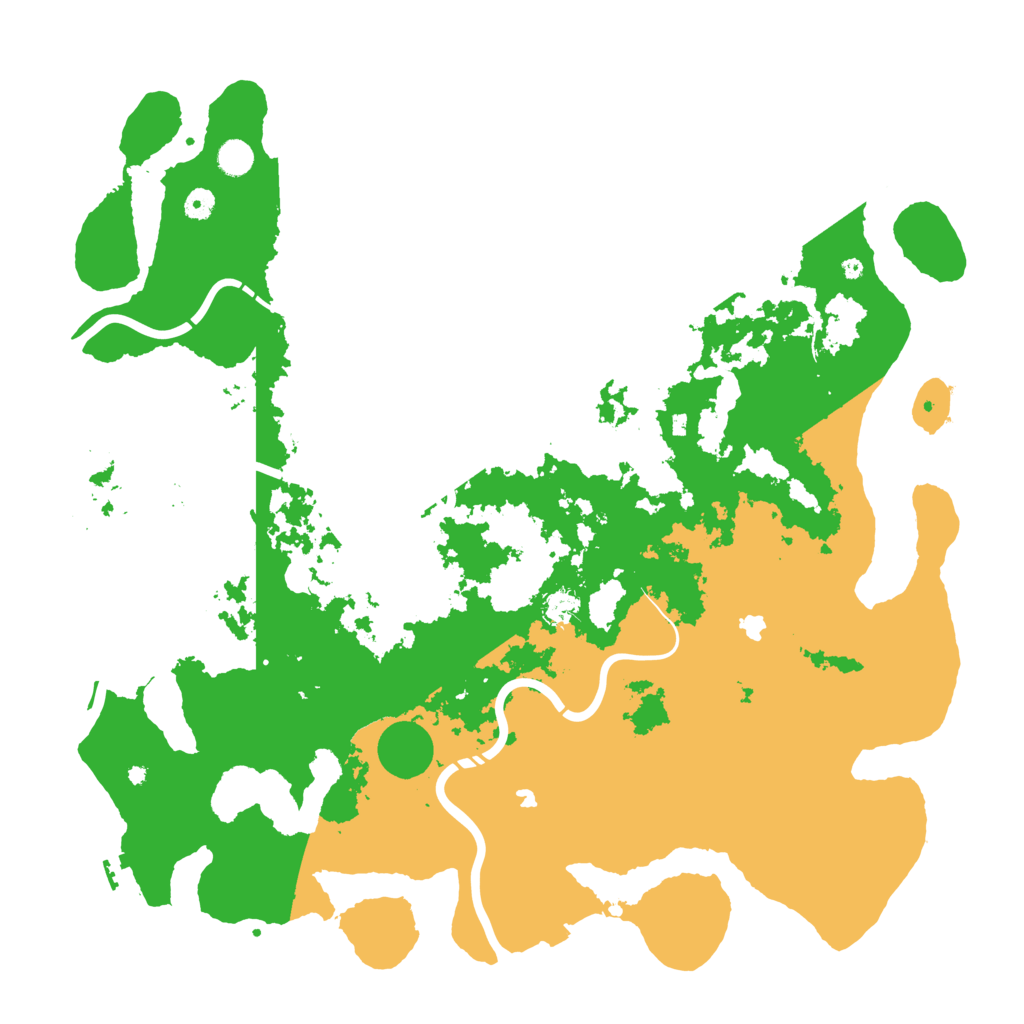 Biome Rust Map: Procedural Map, Size: 5000, Seed: 835636