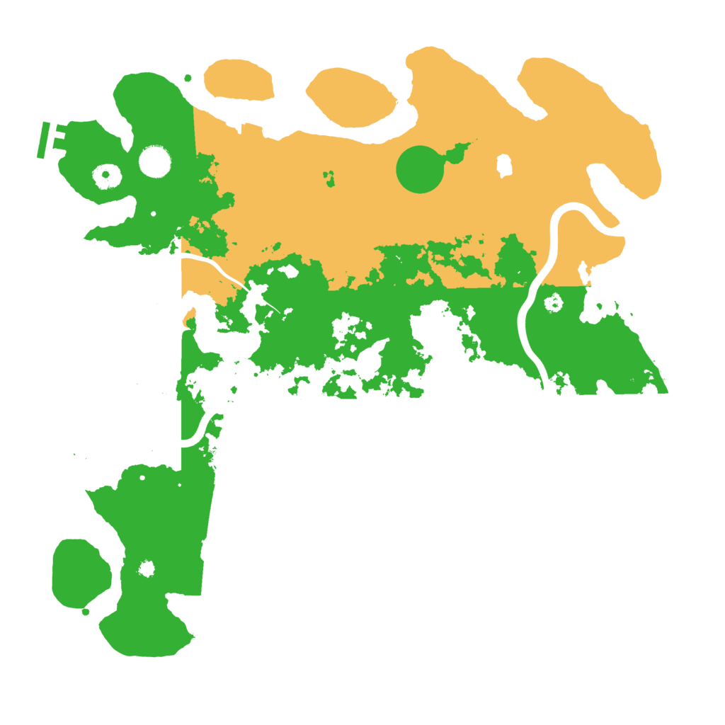 Biome Rust Map: Procedural Map, Size: 4000, Seed: 1390279567