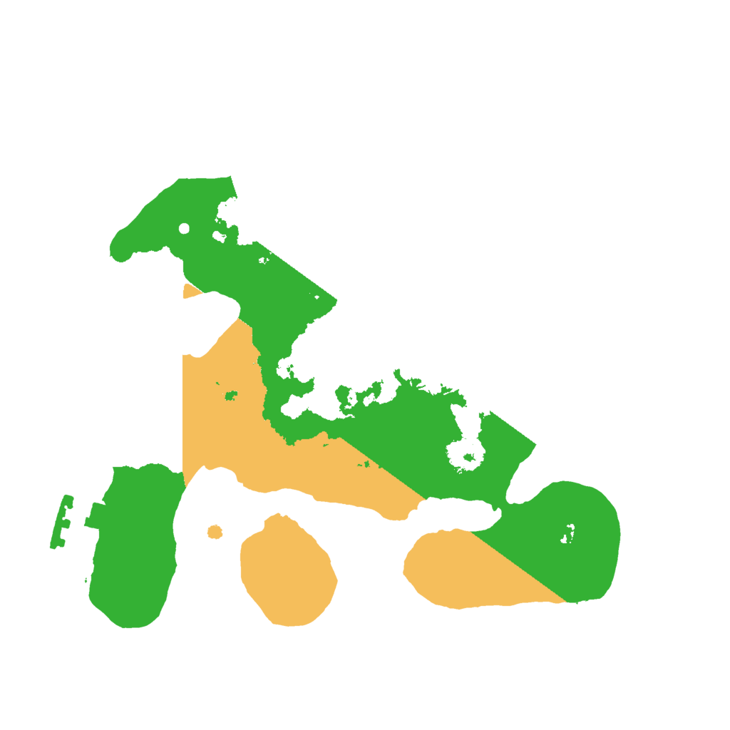 Biome Rust Map: Procedural Map, Size: 2000, Seed: 1883342898