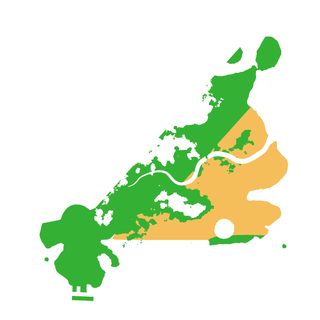 Biome Rust Map: Procedural Map, Size: 3000, Seed: 1732724724