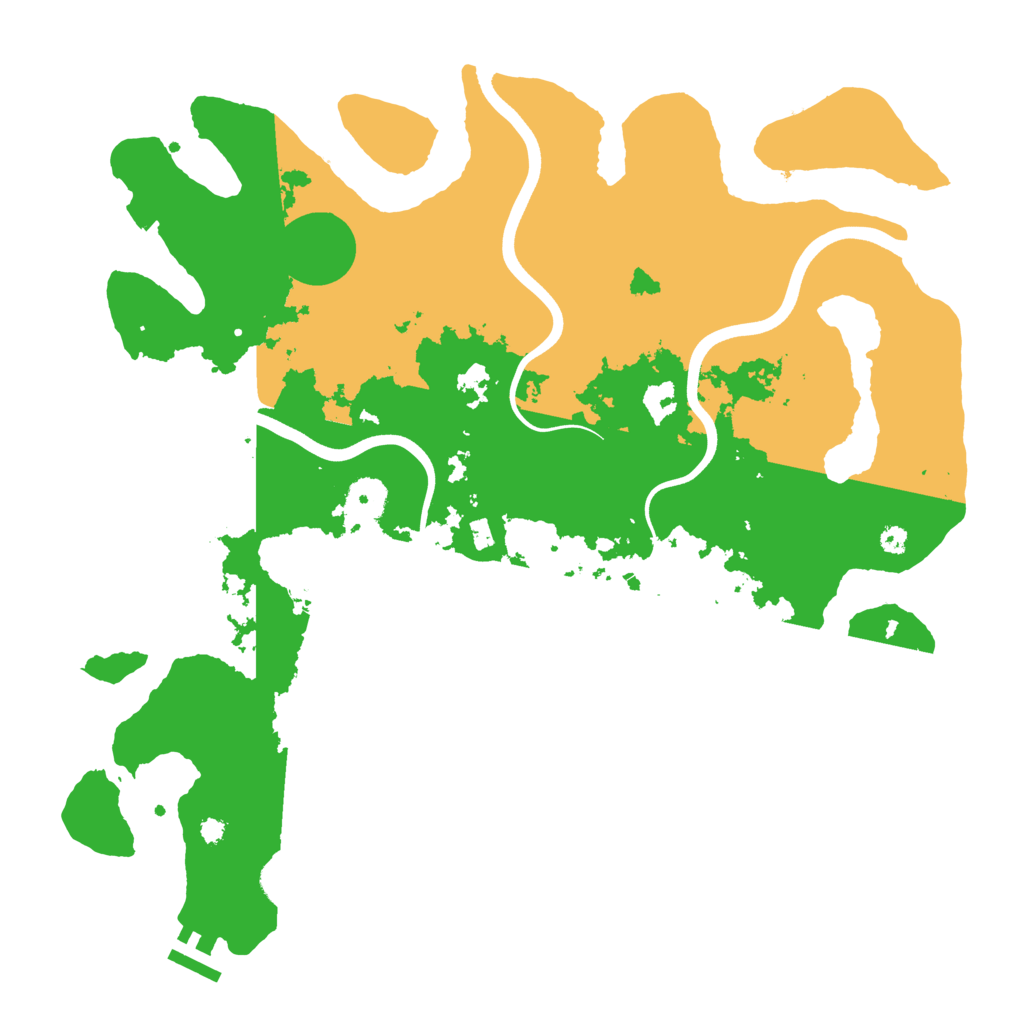 Biome Rust Map: Procedural Map, Size: 3750, Seed: 24681357