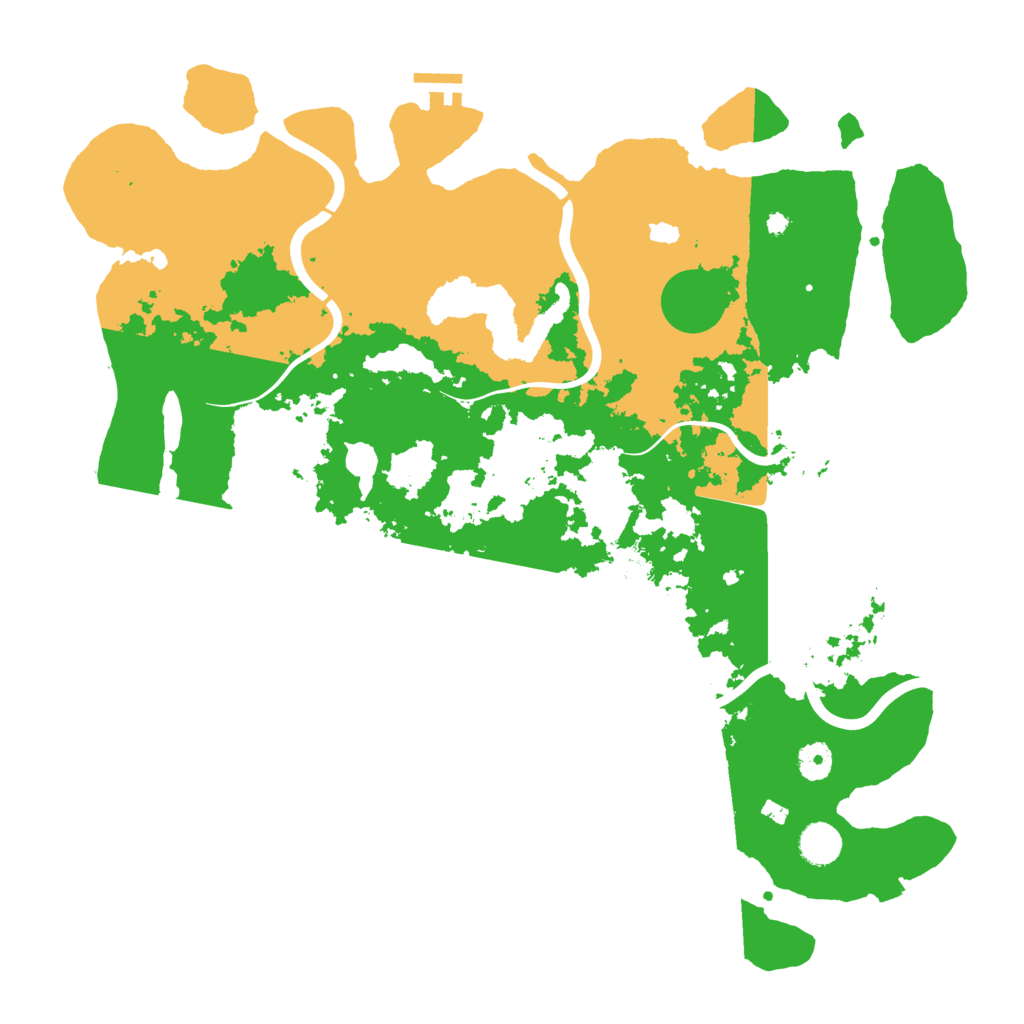 Biome Rust Map: Procedural Map, Size: 4250, Seed: 1713727361