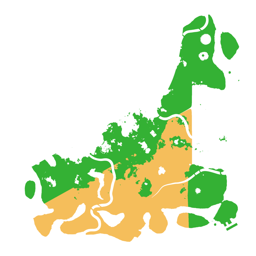 Biome Rust Map: Procedural Map, Size: 4250, Seed: 1955048614