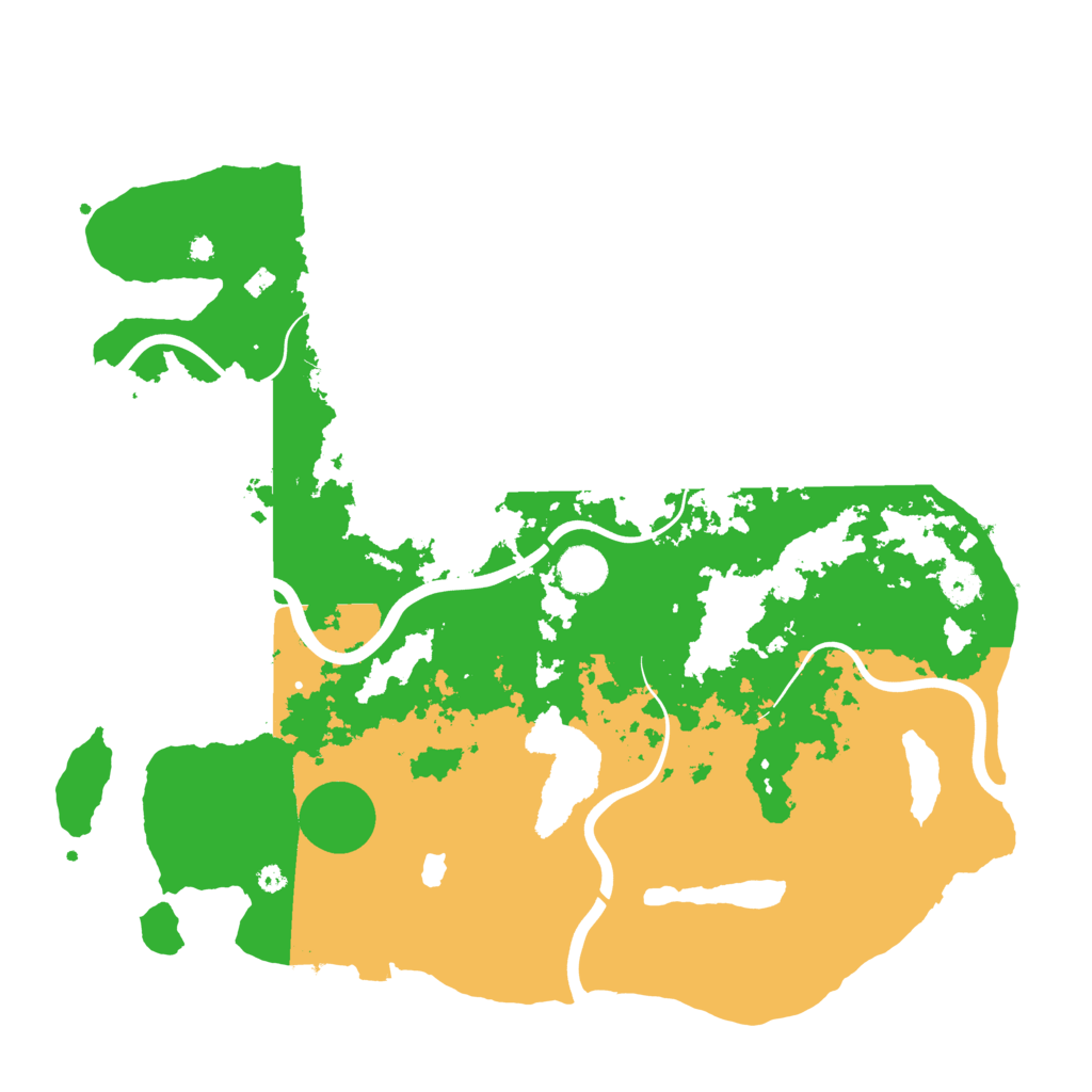 Biome Rust Map: Procedural Map, Size: 4000, Seed: 1376769137