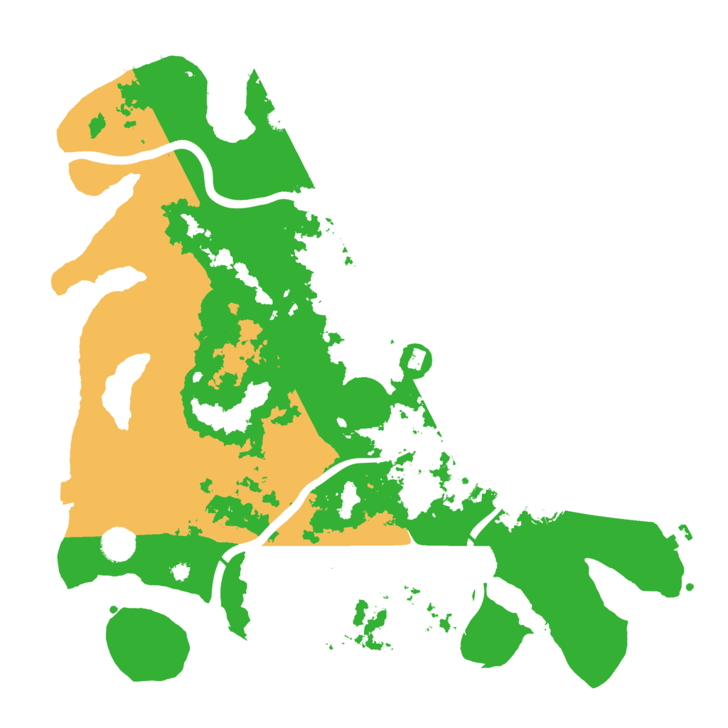 Biome Rust Map: Procedural Map, Size: 3750, Seed: 250298482