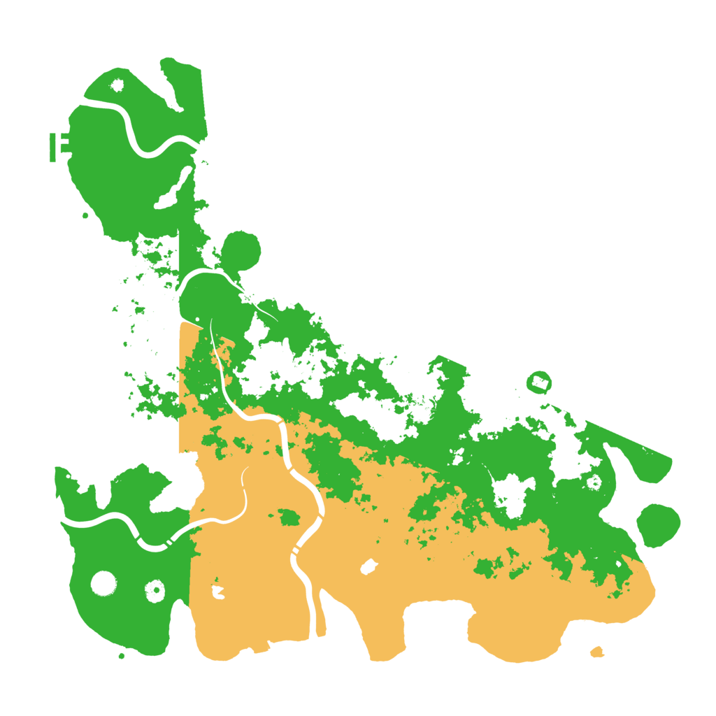 Biome Rust Map: Procedural Map, Size: 5000, Seed: 4585637