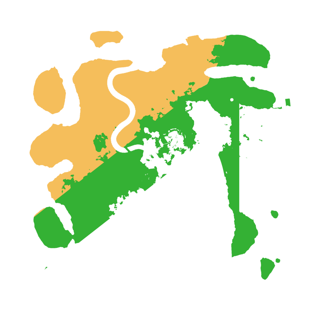 Biome Rust Map: Procedural Map, Size: 2800, Seed: 1346318207