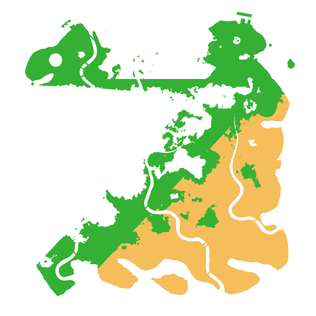 Biome Rust Map: Procedural Map, Size: 4250, Seed: 2089887946