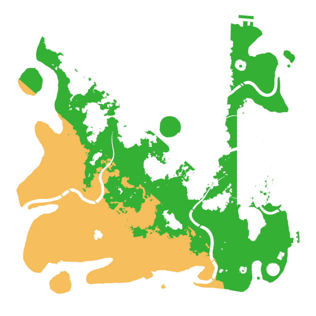 Biome Rust Map: Procedural Map, Size: 4250, Seed: 370693929