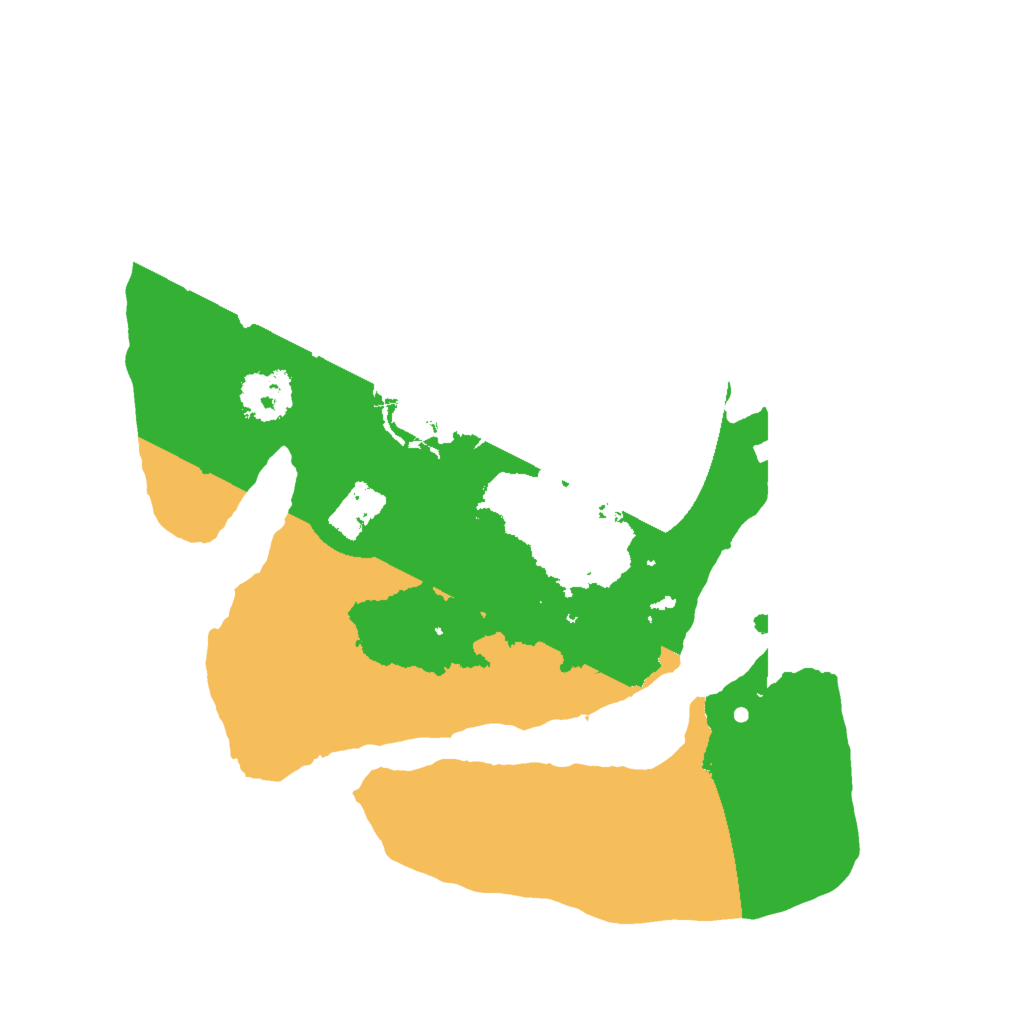 Biome Rust Map: Procedural Map, Size: 2000, Seed: 103088397