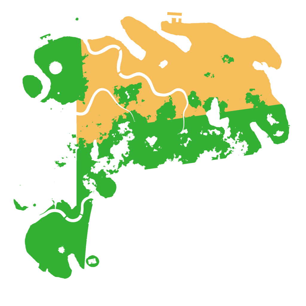 Biome Rust Map: Procedural Map, Size: 4250, Seed: 1238242075