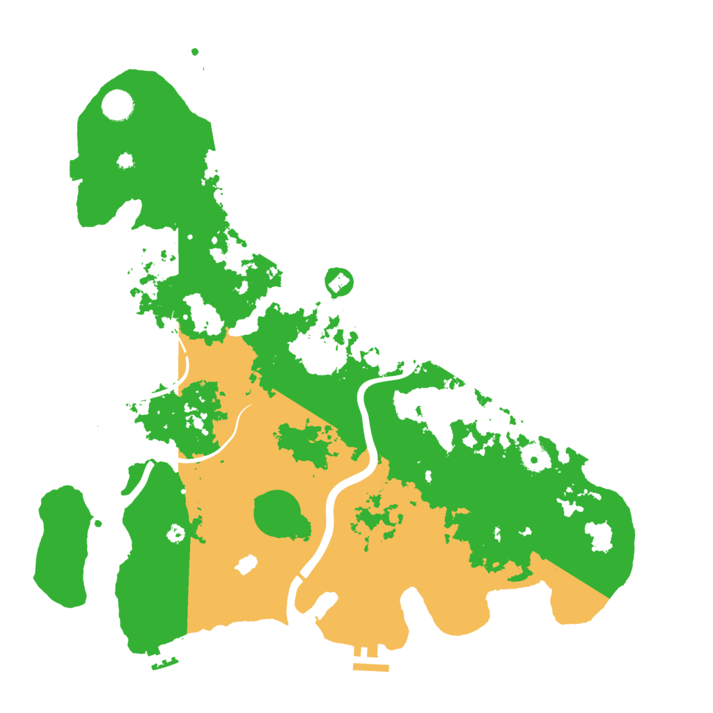 Biome Rust Map: Procedural Map, Size: 4000, Seed: 895645759