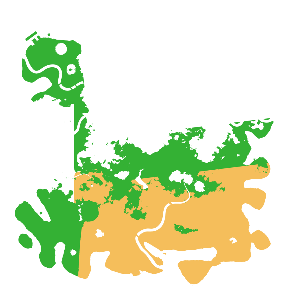 Biome Rust Map: Procedural Map, Size: 4500, Seed: 1550958183