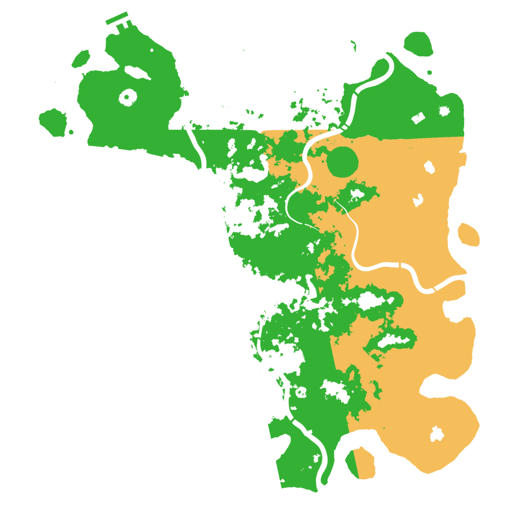 Biome Rust Map: Procedural Map, Size: 4500, Seed: 1703960040