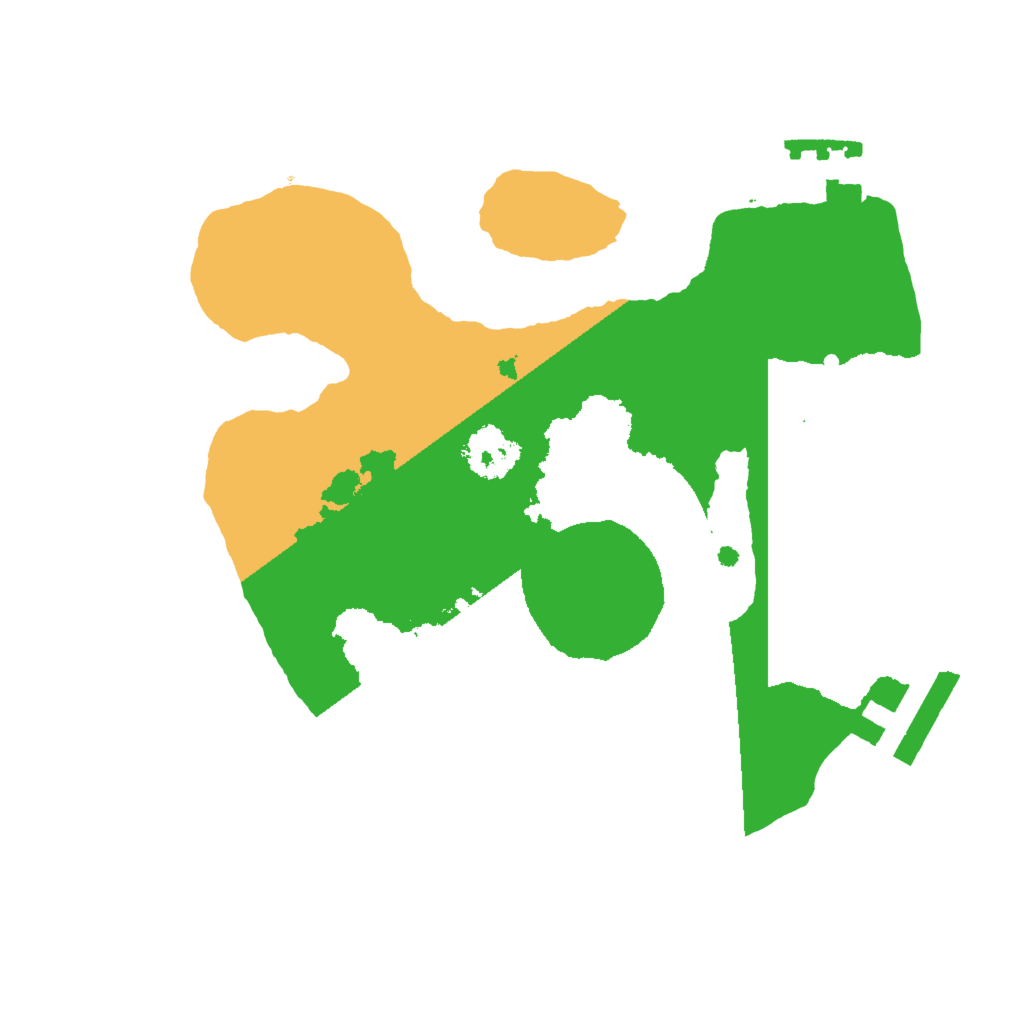 Biome Rust Map: Procedural Map, Size: 2000, Seed: 148660730