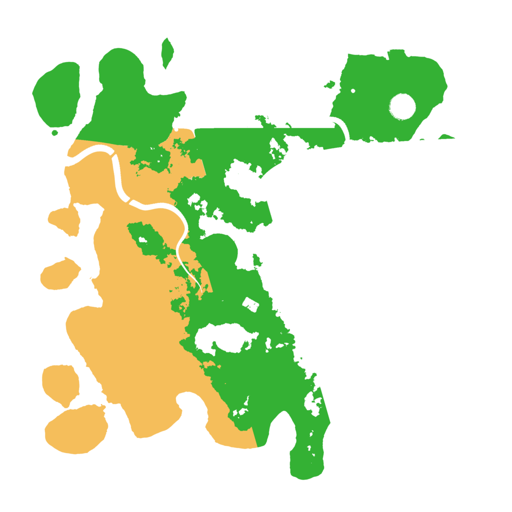 Biome Rust Map: Procedural Map, Size: 3500, Seed: 1798982238