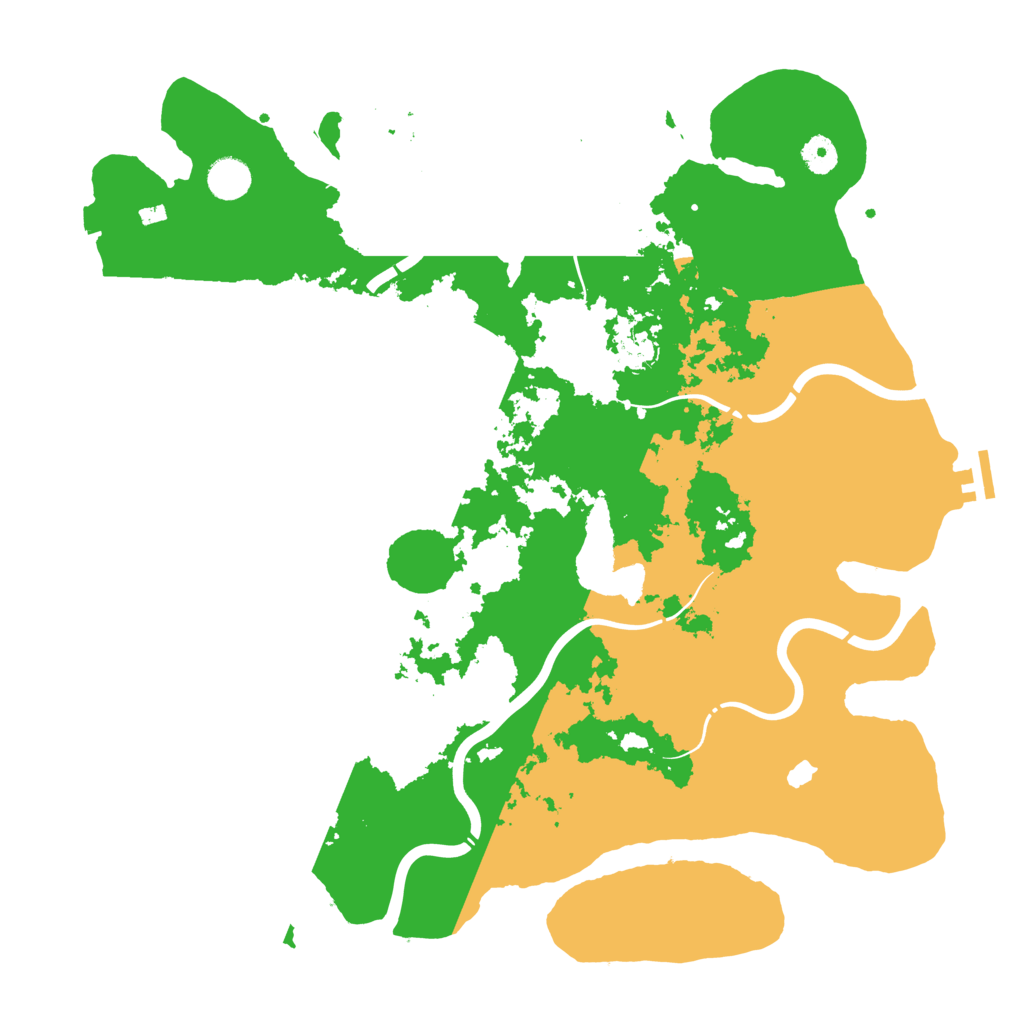 Biome Rust Map: Procedural Map, Size: 4250, Seed: 450907756
