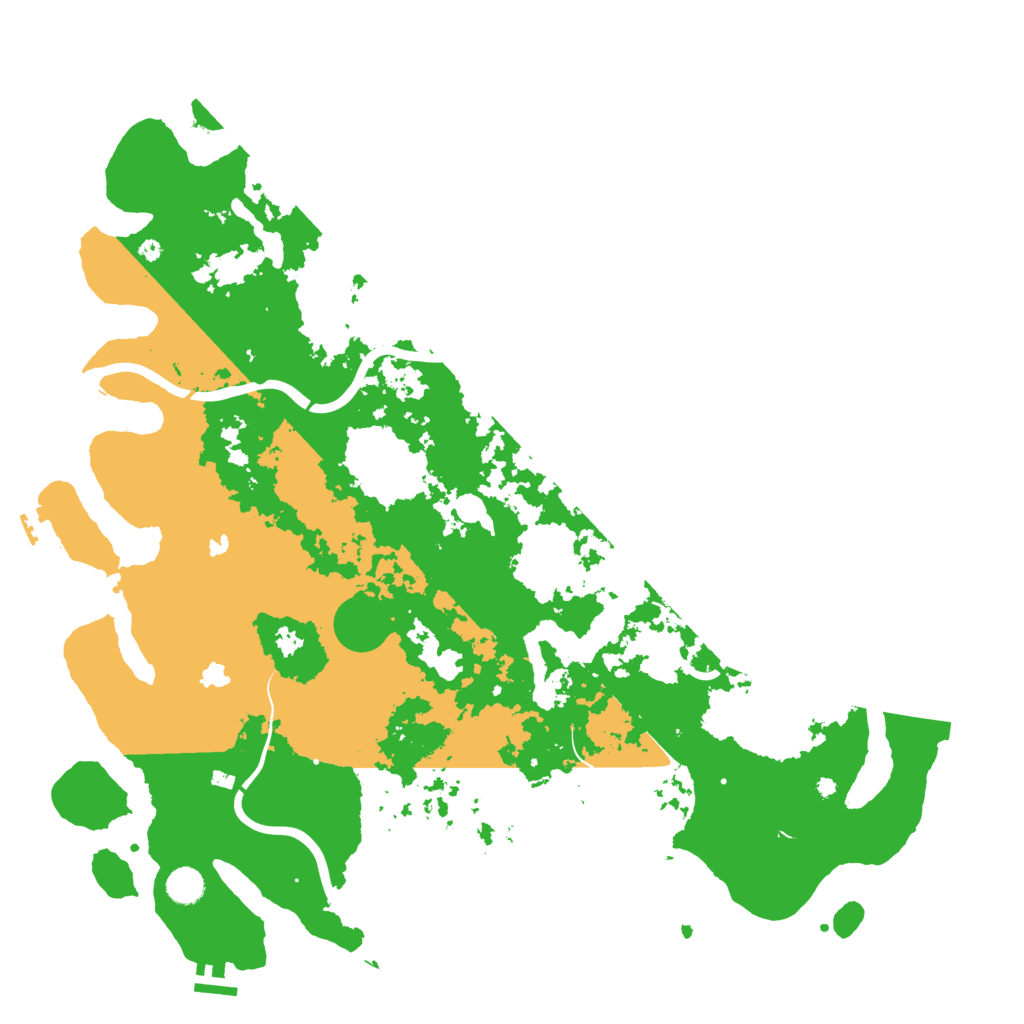 Biome Rust Map: Procedural Map, Size: 4800, Seed: 829441152