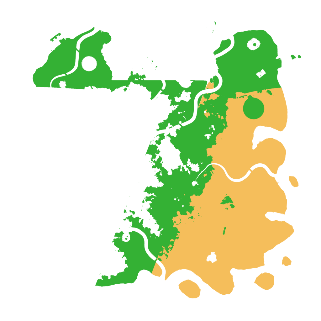 Biome Rust Map: Procedural Map, Size: 4000, Seed: 1776470505