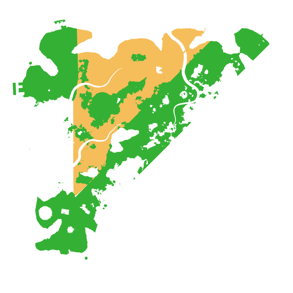 Biome Rust Map: Procedural Map, Size: 4000, Seed: 1212164