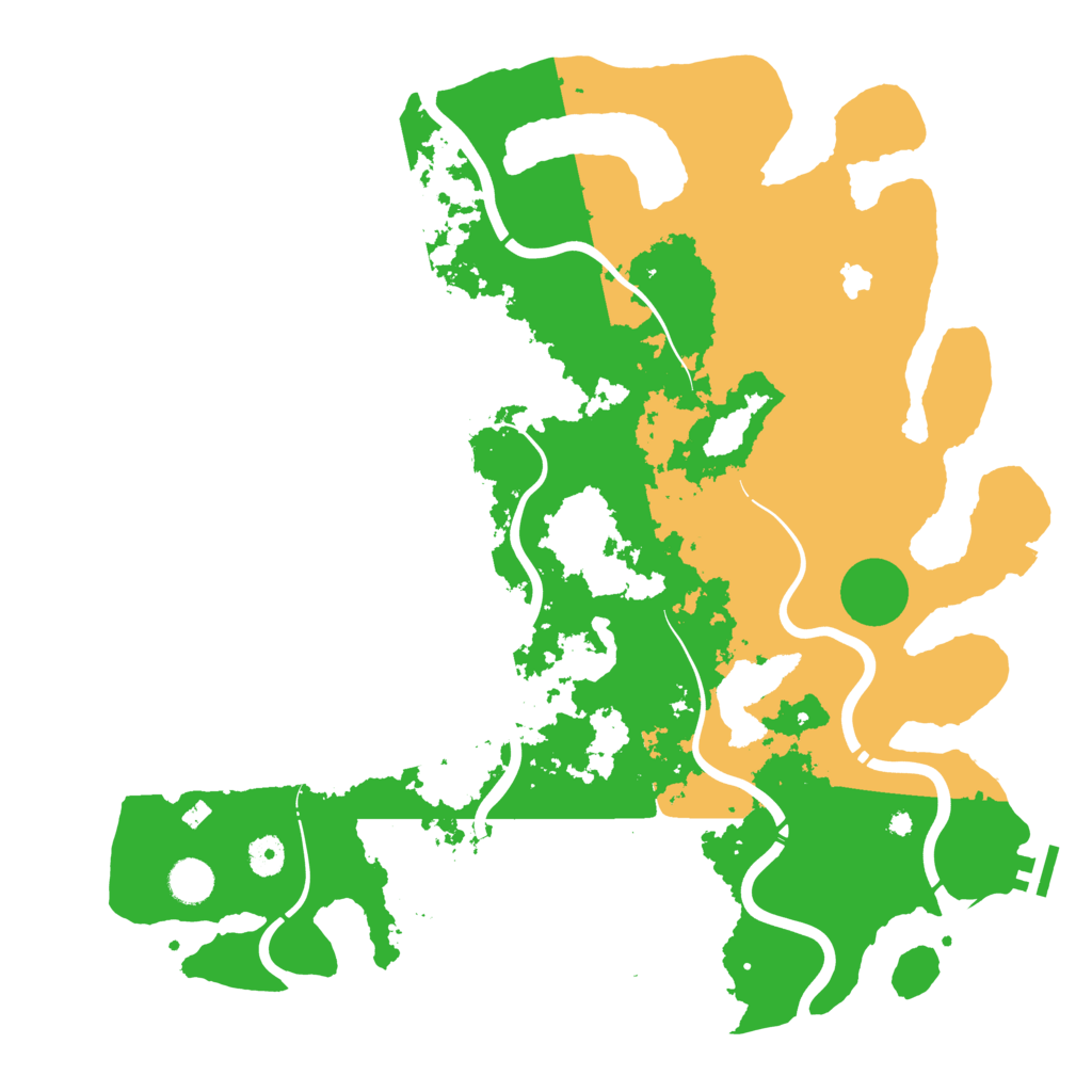 Biome Rust Map: Procedural Map, Size: 4250, Seed: 5647382