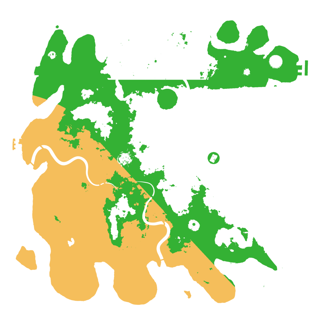 Biome Rust Map: Procedural Map, Size: 4250, Seed: 1881826157
