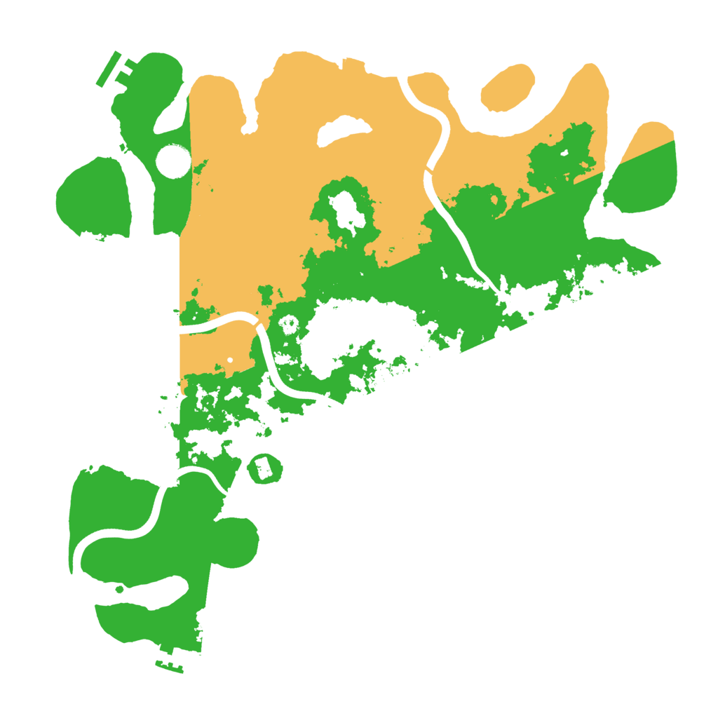 Biome Rust Map: Procedural Map, Size: 3750, Seed: 24367