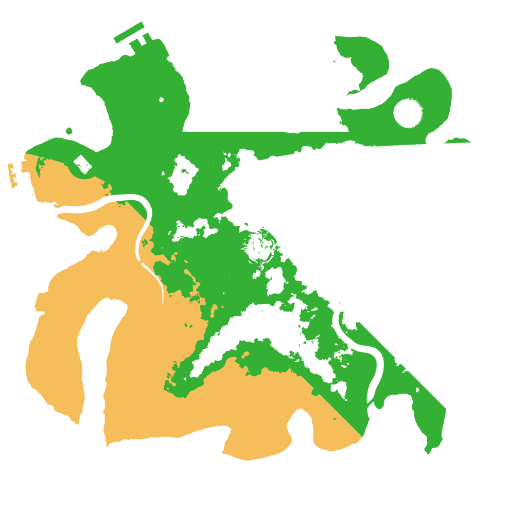 Biome Rust Map: Procedural Map, Size: 3250, Seed: 1635232532
