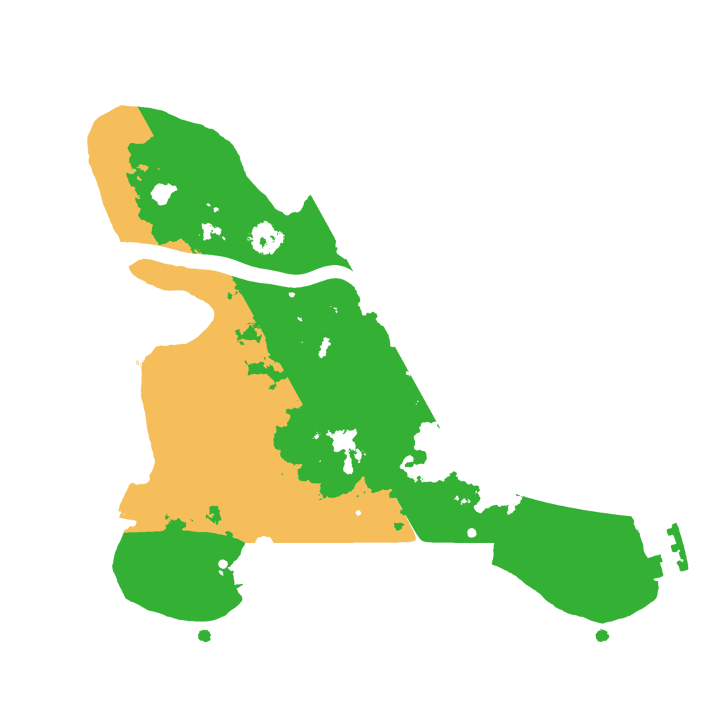 Biome Rust Map: Procedural Map, Size: 2300, Seed: 8473621