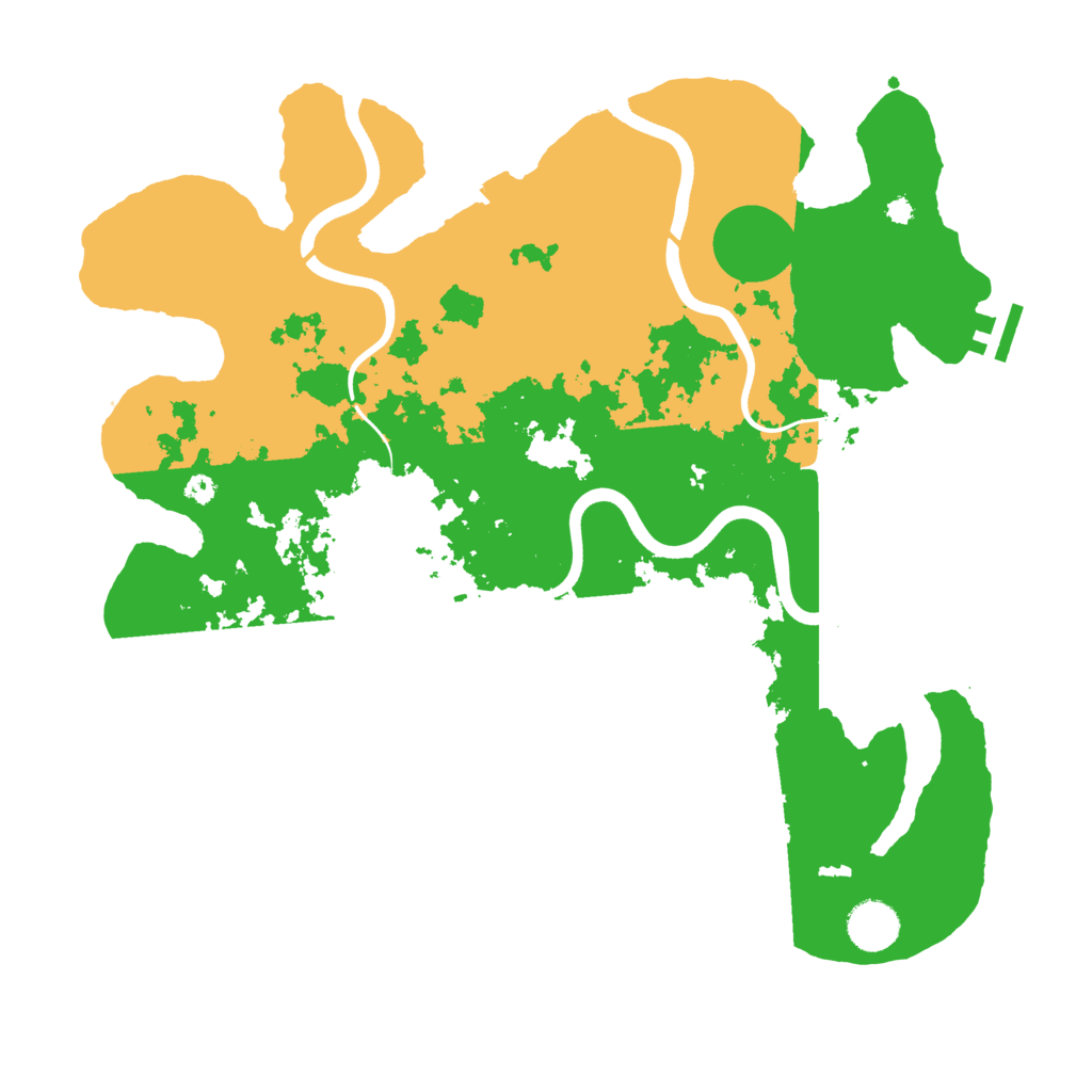 Biome Rust Map: Procedural Map, Size: 3750, Seed: 1776513632