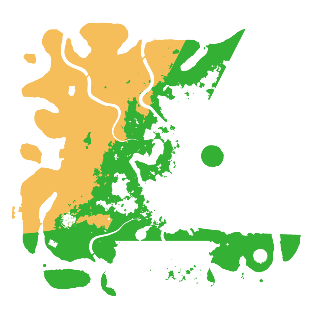 Biome Rust Map: Procedural Map, Size: 4000, Seed: 6767676