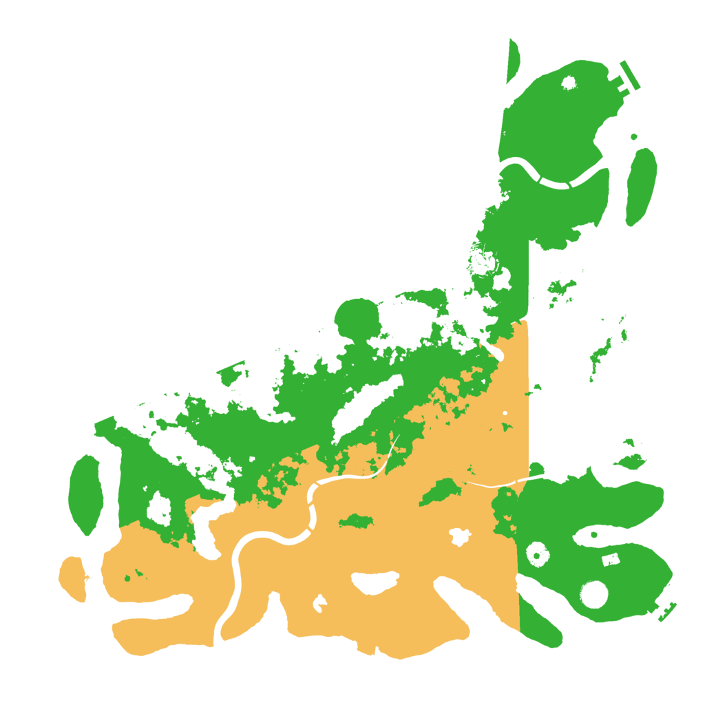 Biome Rust Map: Procedural Map, Size: 4500, Seed: 361867862