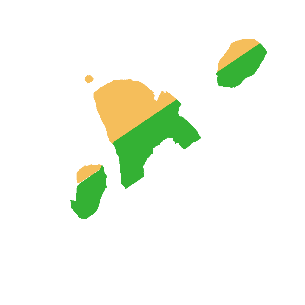 Biome Rust Map: Procedural Map, Size: 1500, Seed: 990229289