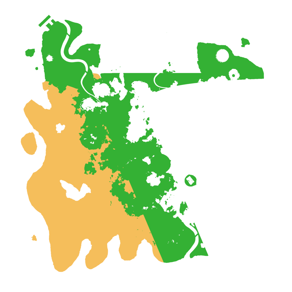 Biome Rust Map: Procedural Map, Size: 4000, Seed: 248926066