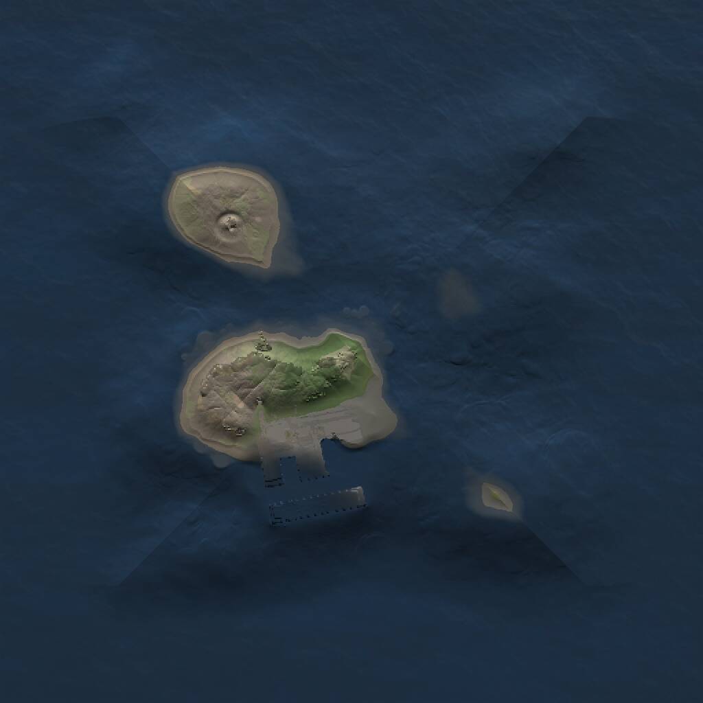 Rust Map: Procedural Map, Size: 1500, Seed: 67671223, 2 Monuments