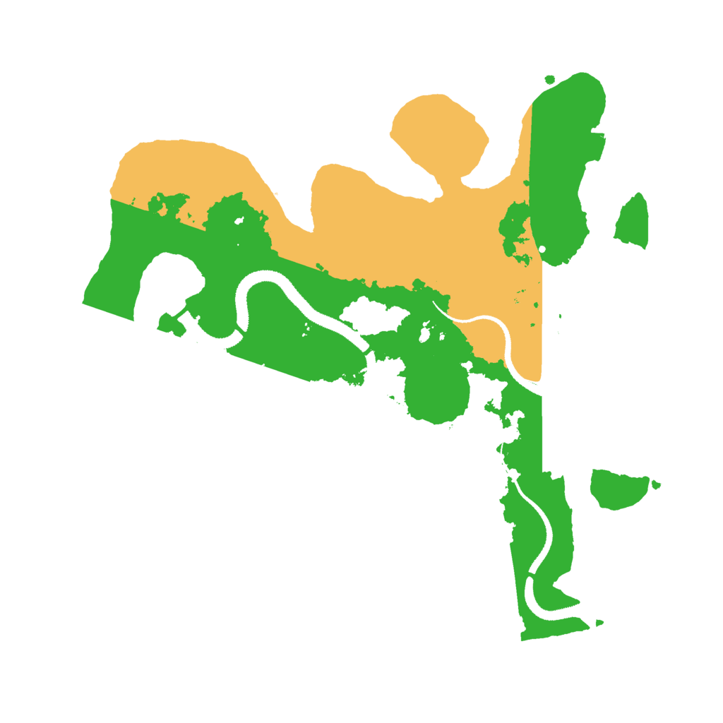 Biome Rust Map: Procedural Map, Size: 3000, Seed: 176841393