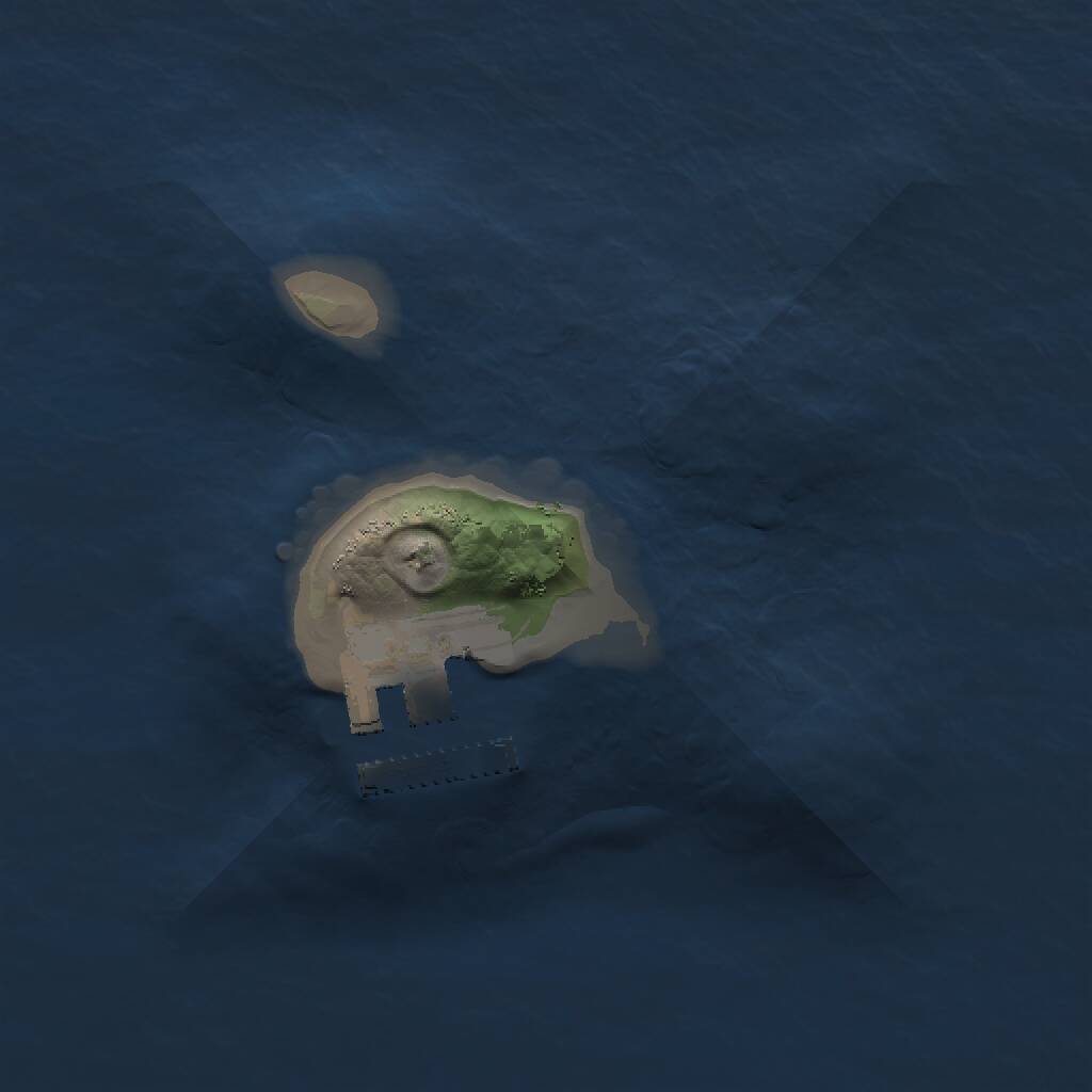 Rust Map: Procedural Map, Size: 1400, Seed: 67671223, 2 Monuments