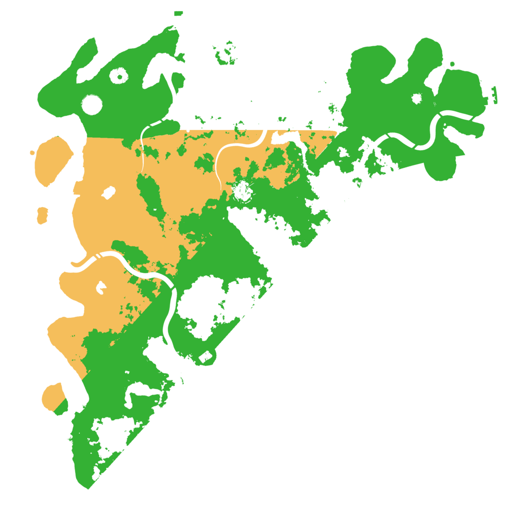 Biome Rust Map: Procedural Map, Size: 4500, Seed: 14368