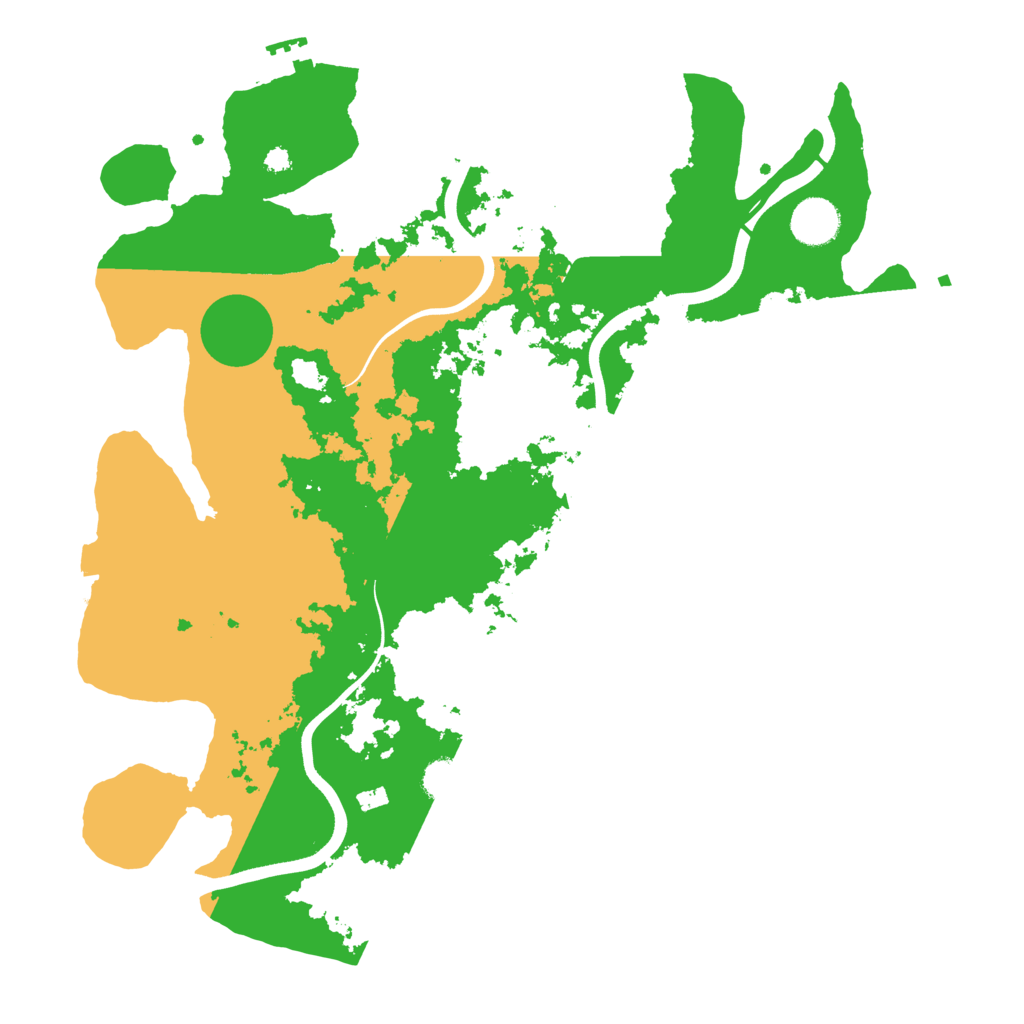 Biome Rust Map: Procedural Map, Size: 3750, Seed: 176378017