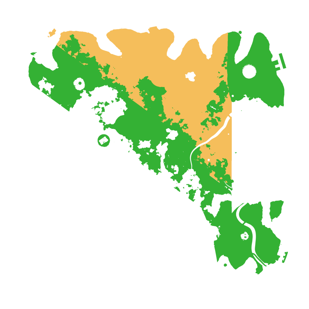 Biome Rust Map: Procedural Map, Size: 4000, Seed: 17436089