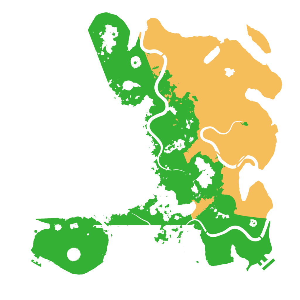 Biome Rust Map: Procedural Map, Size: 4050, Seed: 323131597