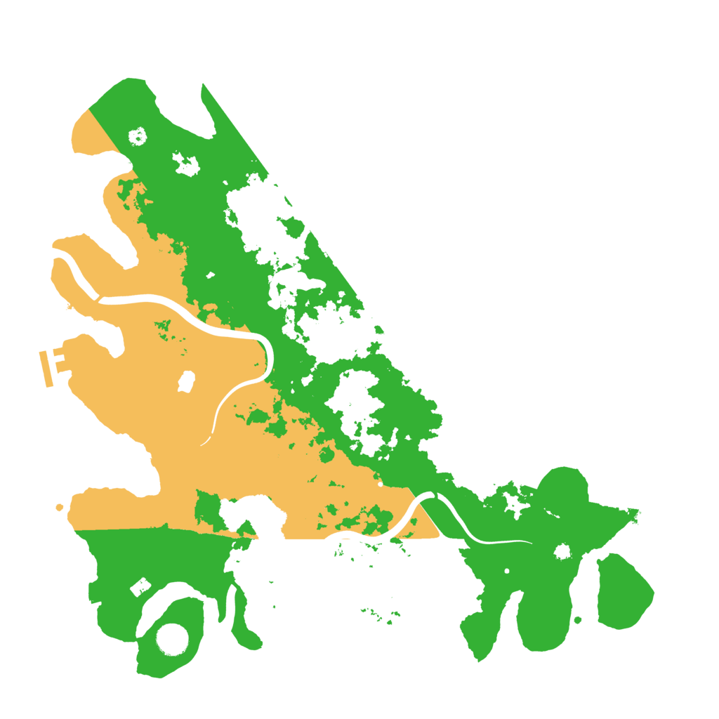 Biome Rust Map: Procedural Map, Size: 4000, Seed: 172210