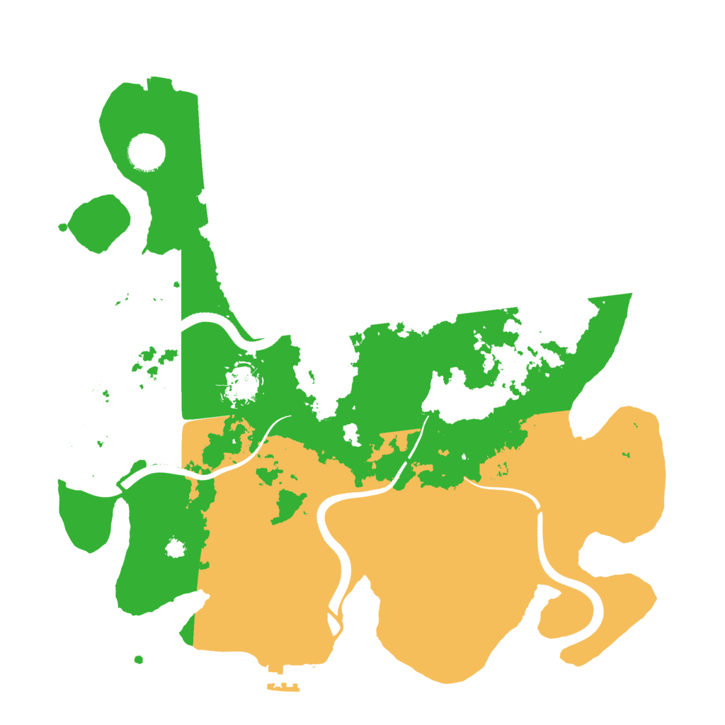 Biome Rust Map: Procedural Map, Size: 3400, Seed: 202604032