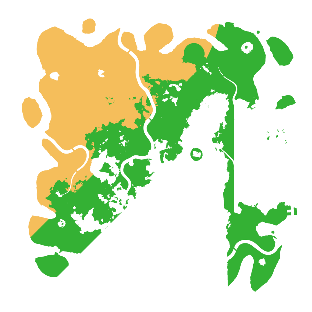 Biome Rust Map: Procedural Map, Size: 4100, Seed: 373618712