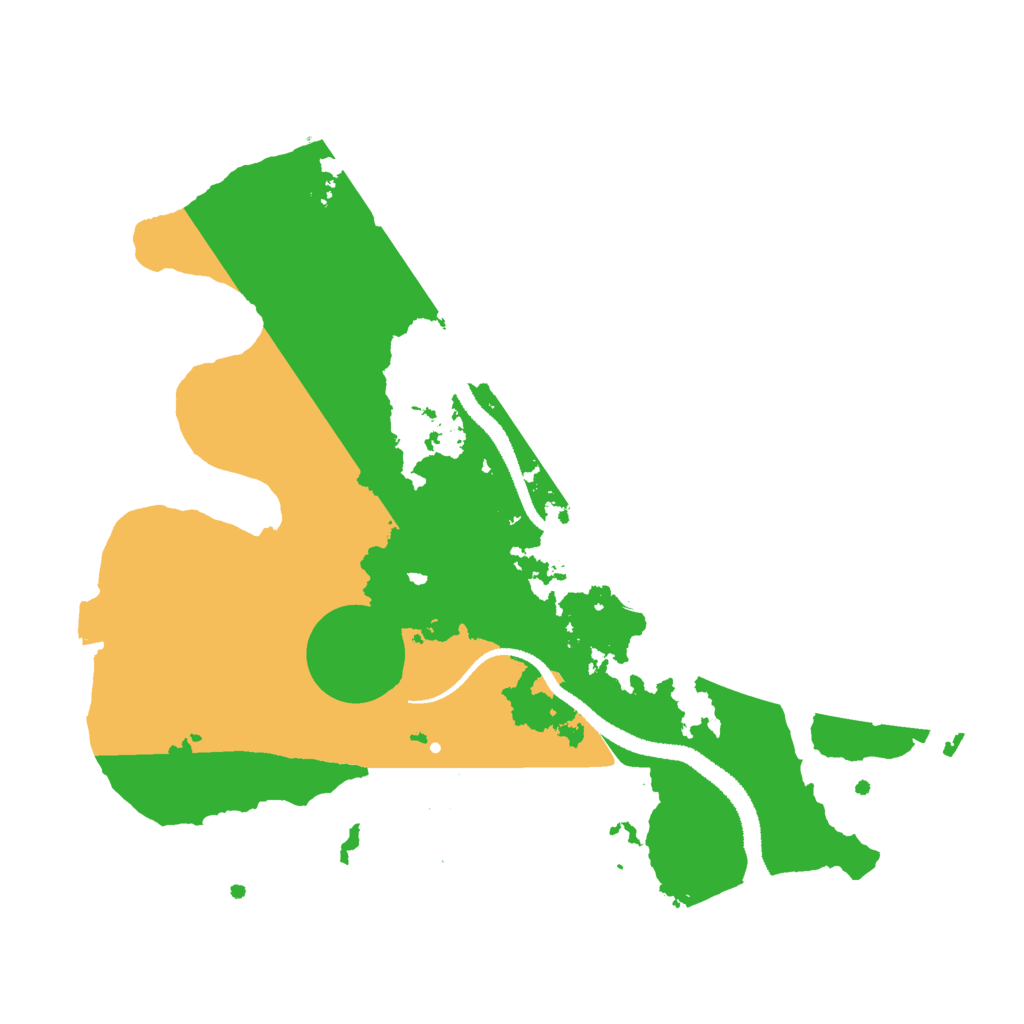 Biome Rust Map: Procedural Map, Size: 2750, Seed: 43525252