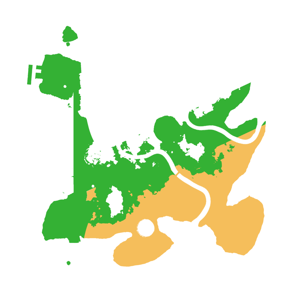 Biome Rust Map: Procedural Map, Size: 3000, Seed: 378024540
