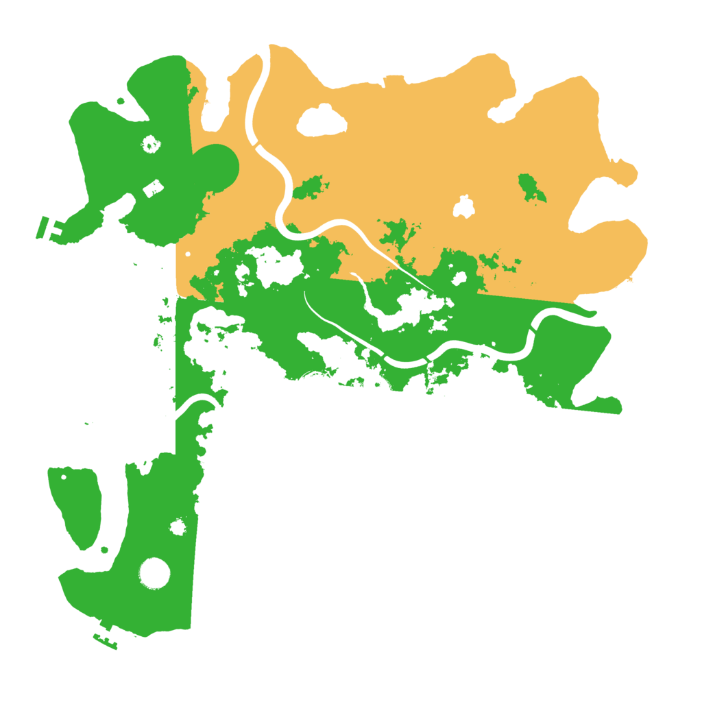 Biome Rust Map: Procedural Map, Size: 4000, Seed: 3216815