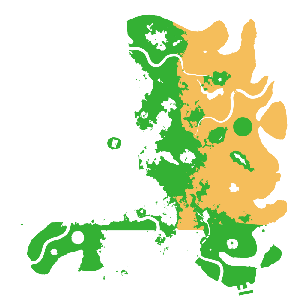 Biome Rust Map: Procedural Map, Size: 4250, Seed: 20260418