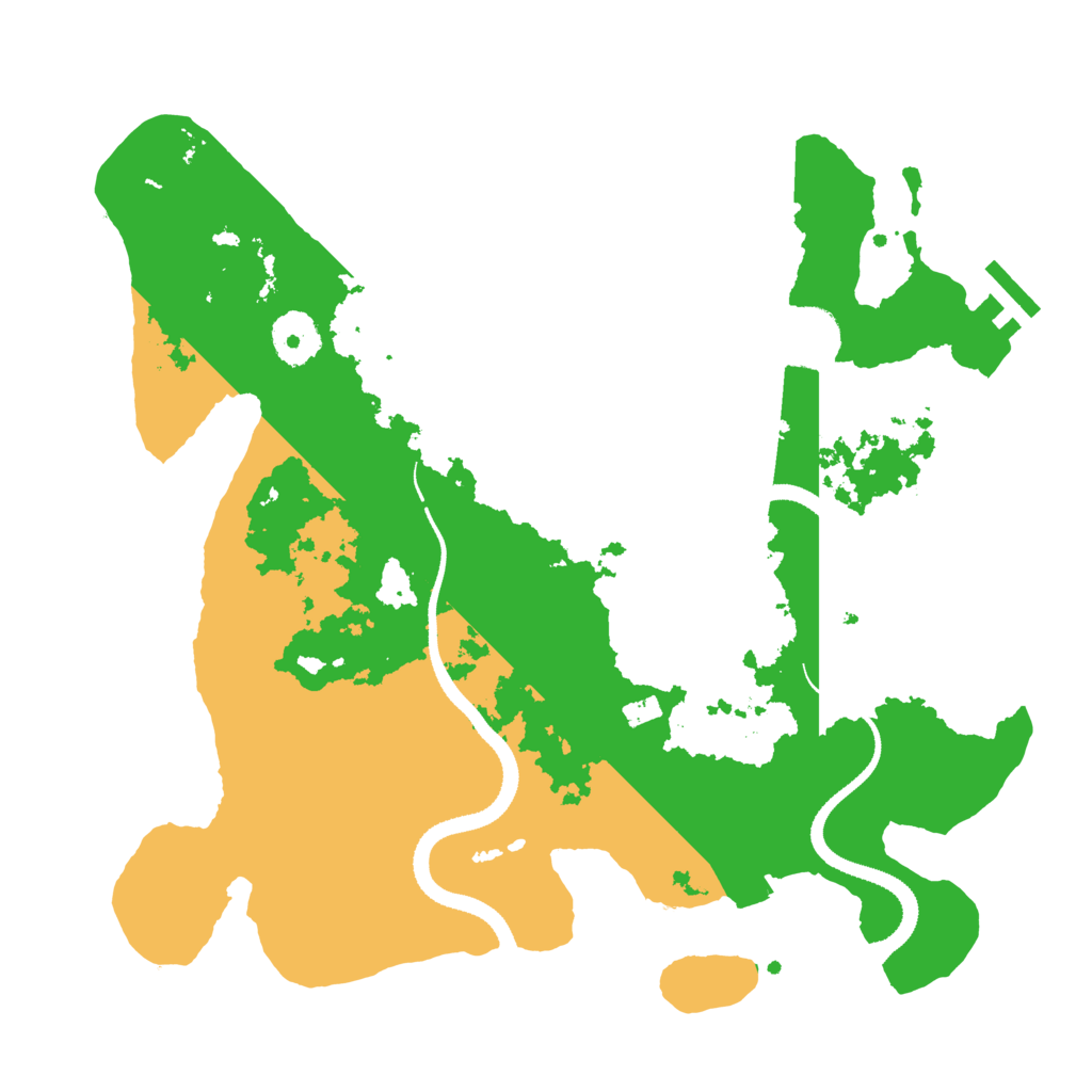 Biome Rust Map: Procedural Map, Size: 3250, Seed: 847261903