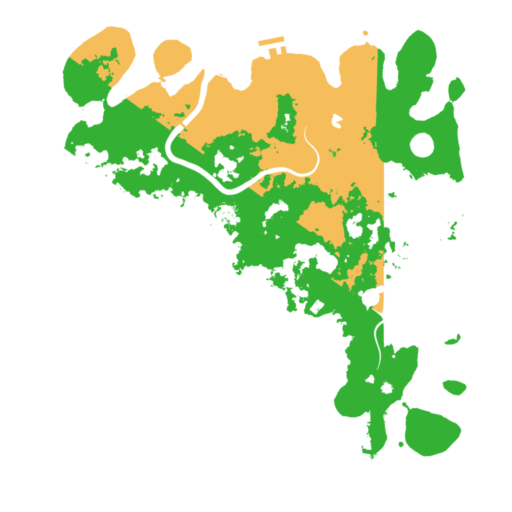 Biome Rust Map: Procedural Map, Size: 4000, Seed: 1398054145